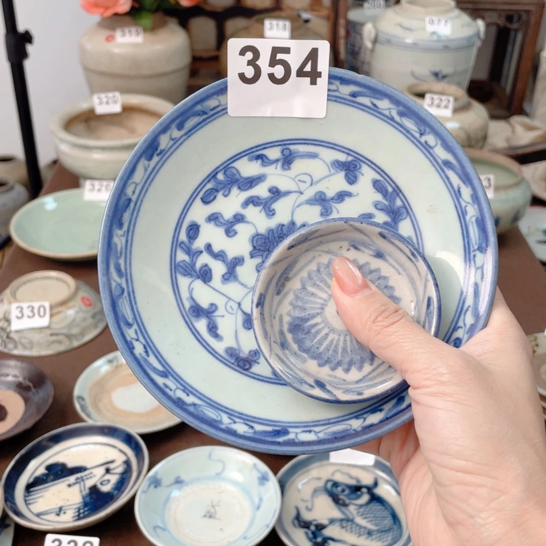 很**鱼漂漂亮亮的瓷器编号354