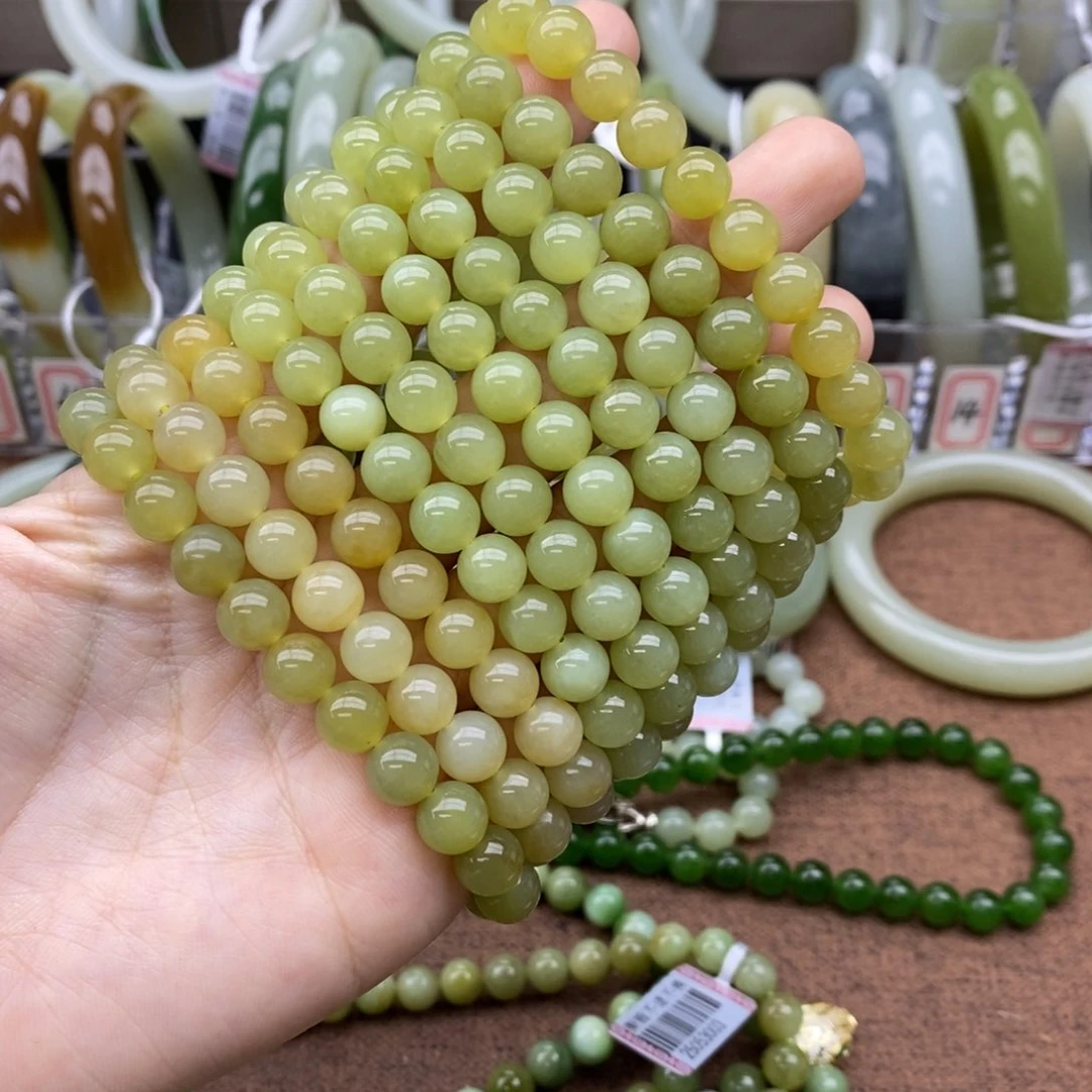 手串未镶嵌和田玉卡8