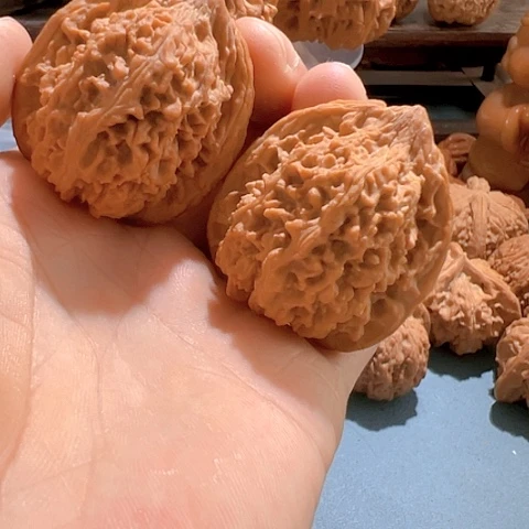 文玩核桃把件?****)满天星39