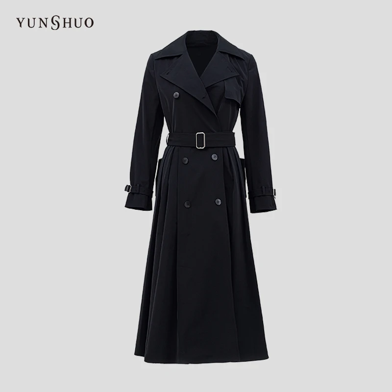 YUNSHUO允硕新时尚款长款风衣469118