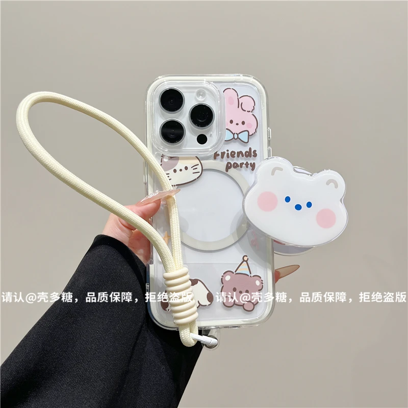 炫彩磁吸适用苹果16/iPhone/华为手机壳防摔15promax爆款pura80潮