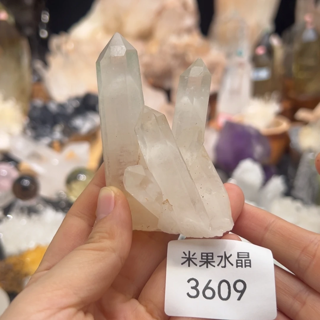 水晶未镶嵌珠宝半成品