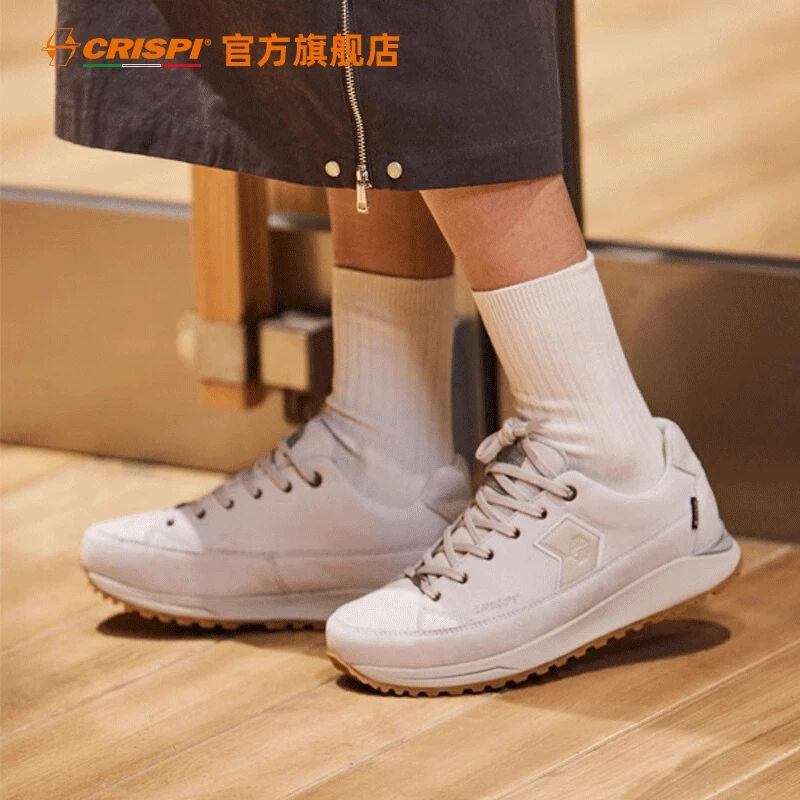 CRISPI户外鞋2025春夏新款都市轻量化防水防滑徒步登山鞋低帮男女
