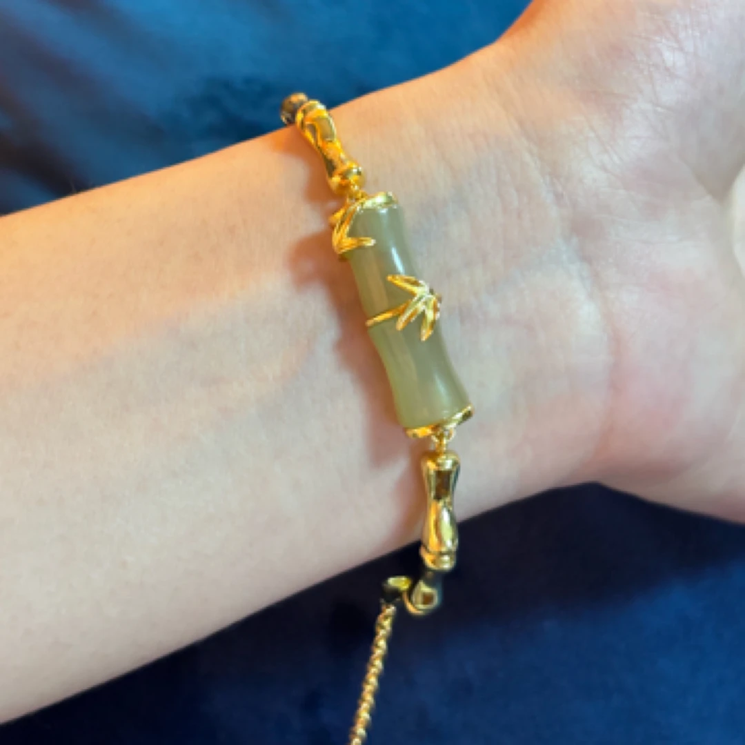 【南庭外】节节高升 和田玉手链