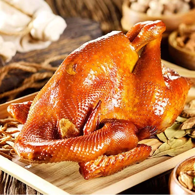 信良记特产卤鸡卤鸭整只下酒熟食即食劲道口味正宗卤鸡