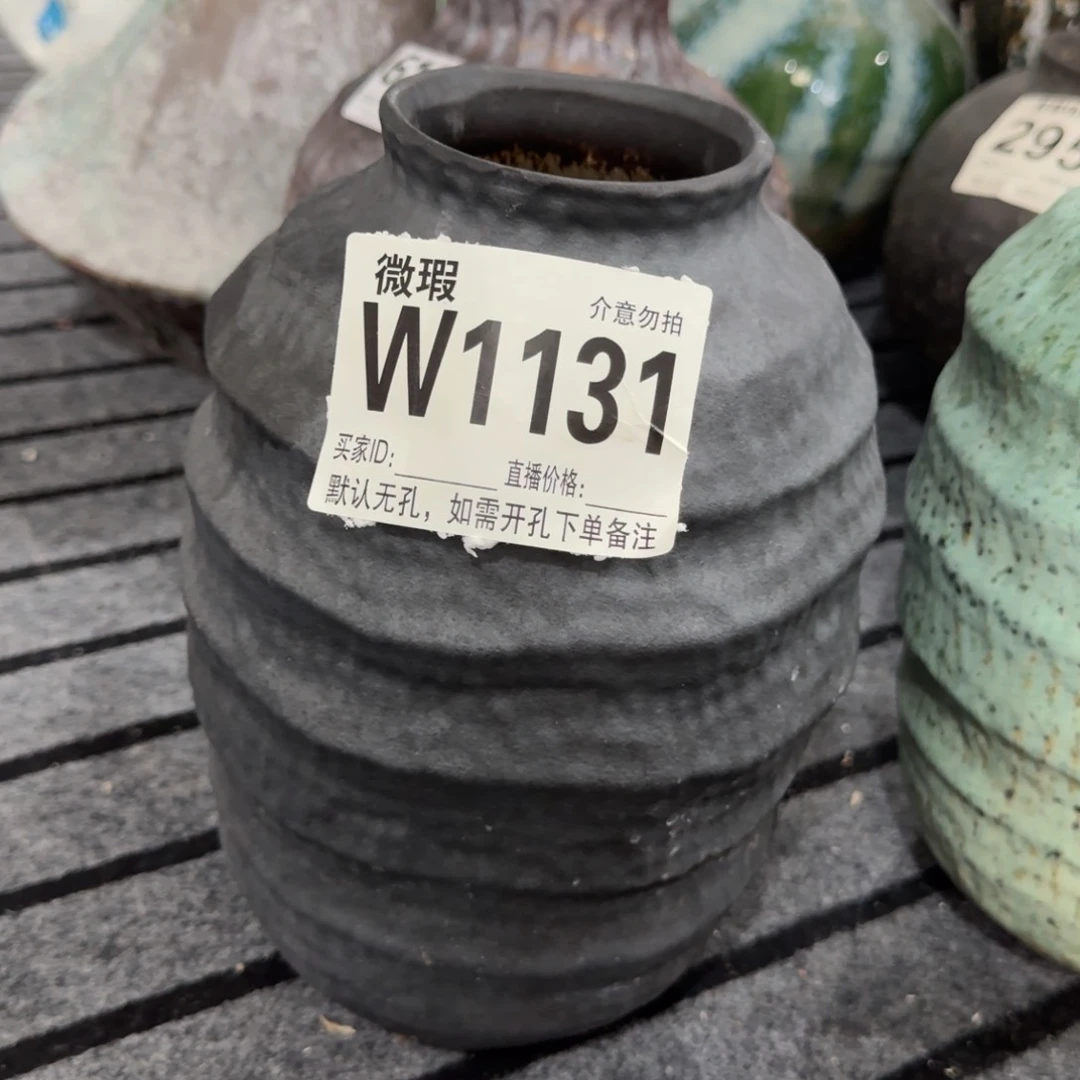 雪***壶景德镇高温花瓶编码1131默认无孔