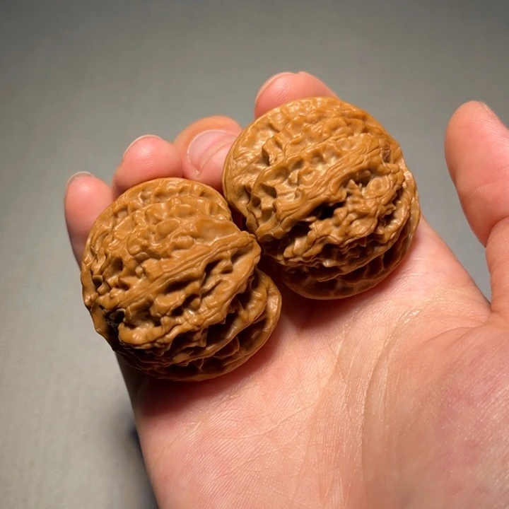 文玩核桃把件苹果733