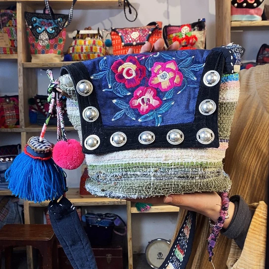 织绣手工制作包包