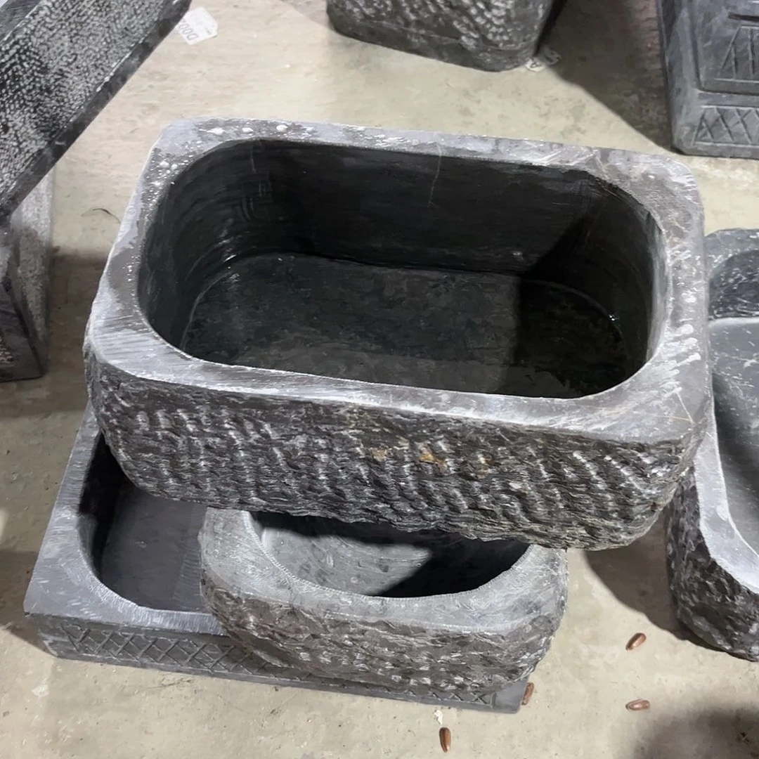 石头天然石头花盆