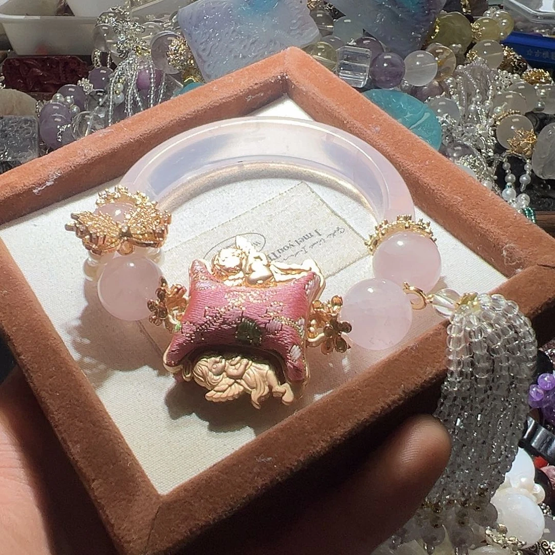 水晶未镶嵌手链水晶手链