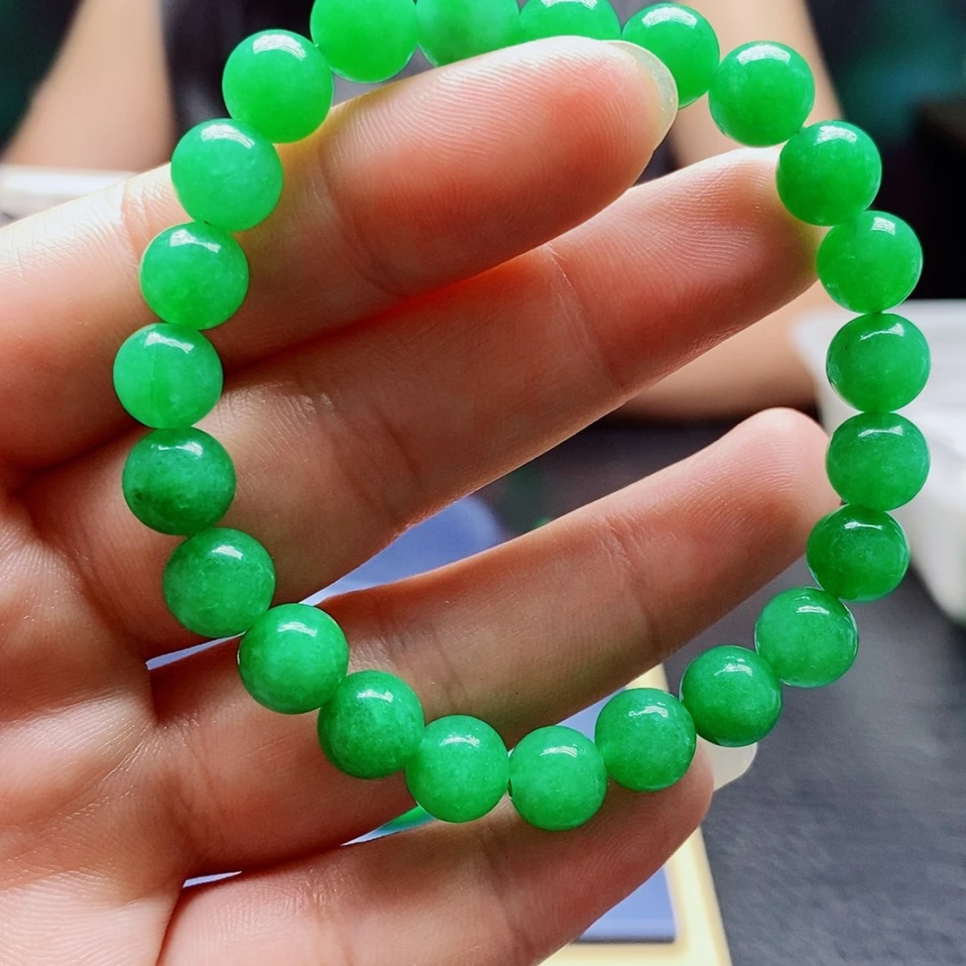 翡翠未镶嵌颈饰8米