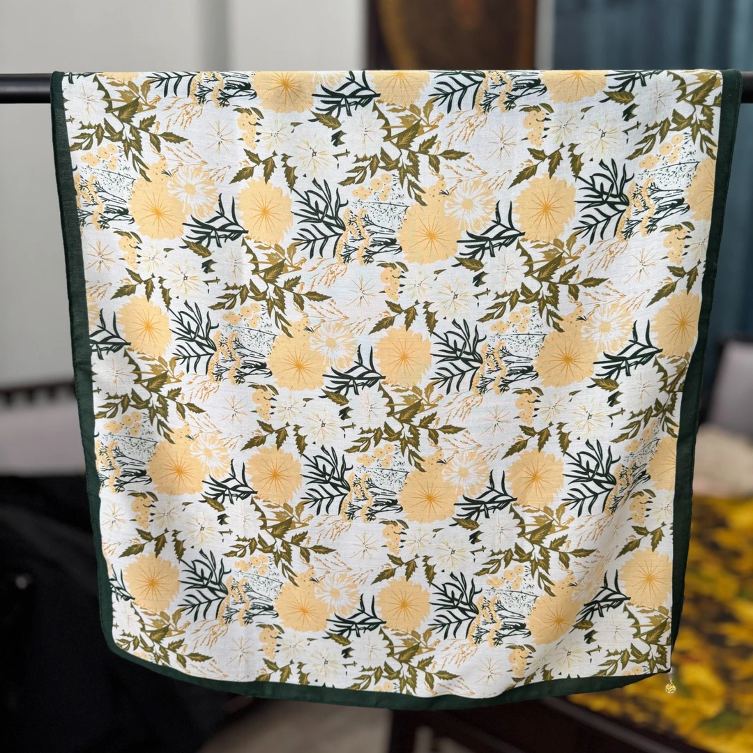 【H54-8 小清新】70*70丝毛新款潮流女士复古围巾磁吸扣保暖丝巾