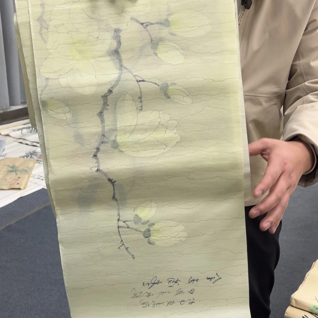 国画手绘画作品和绘画