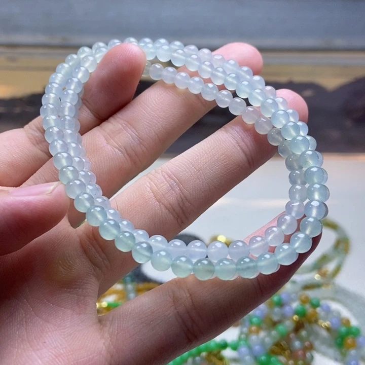 定制翡翠未镶嵌缅甸翡翠A货卡4.9