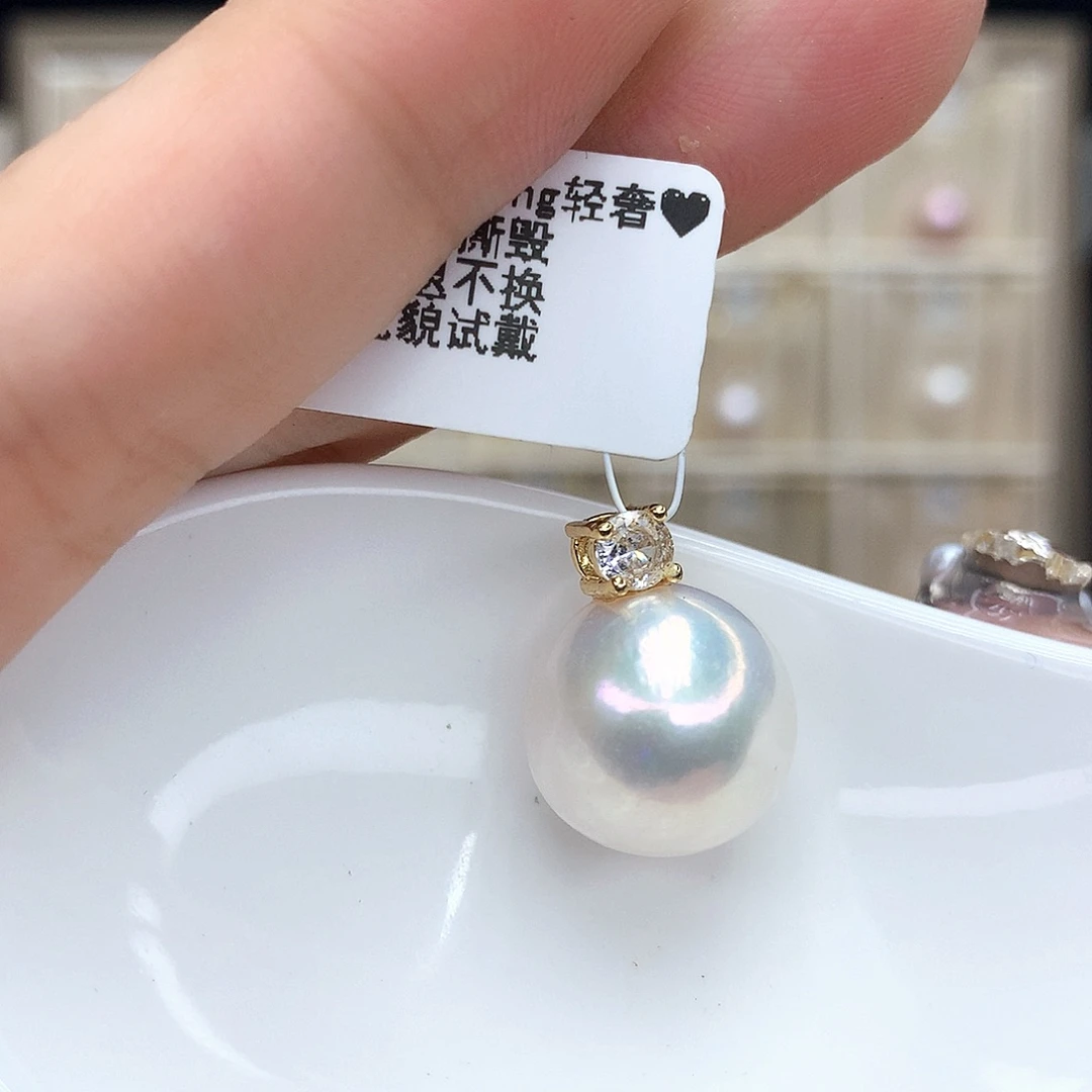淡水珍珠合金颈饰