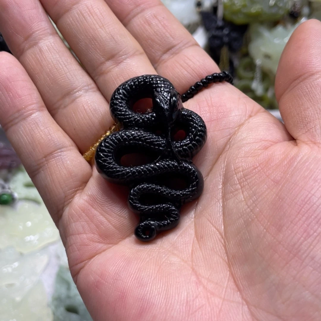 【闪购商品】岫玉颈饰未镶嵌e****g45吊坠