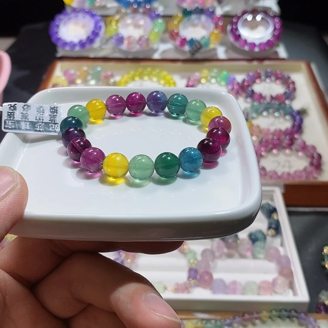 手链未镶嵌水晶艳丽色标10加