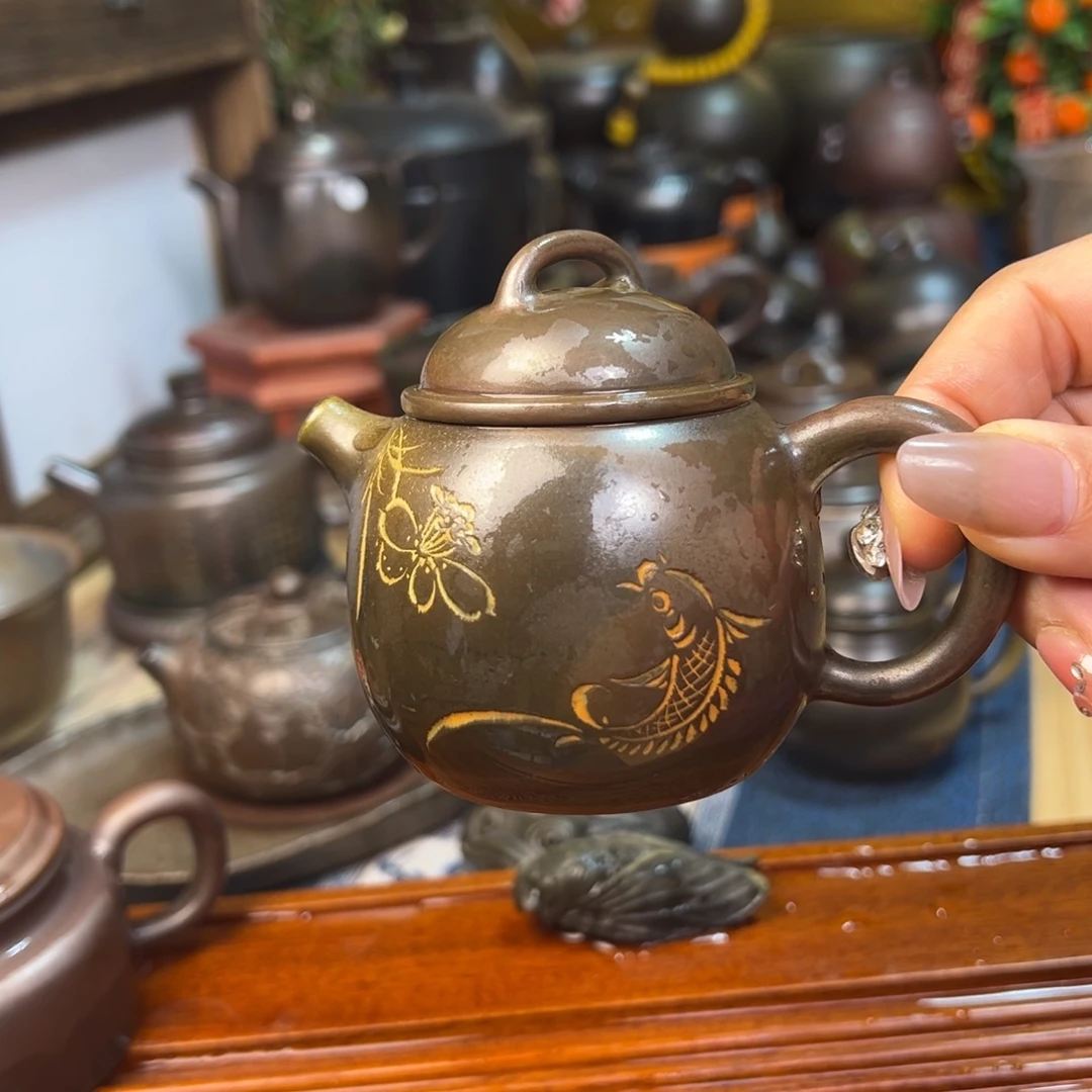 路***乙柴烧坭兴陶全手工130