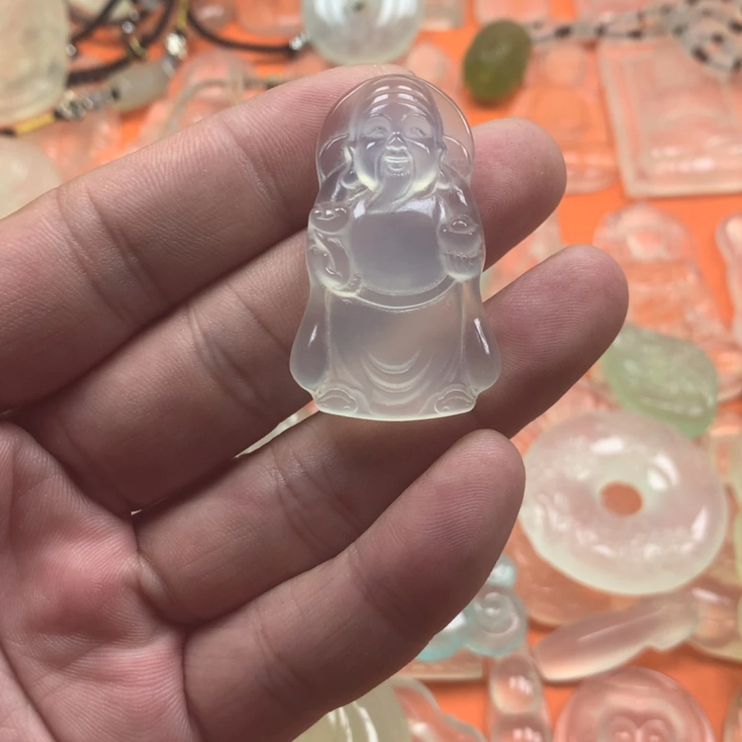 【闪购商品】未镶嵌蛇纹石玉颈饰
