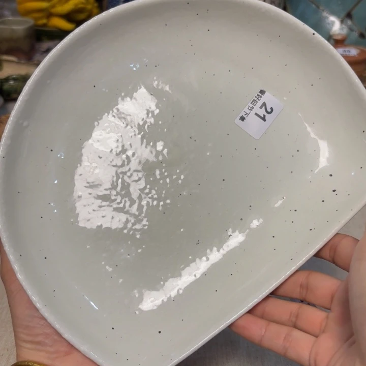 陶泥一个盘子好看的