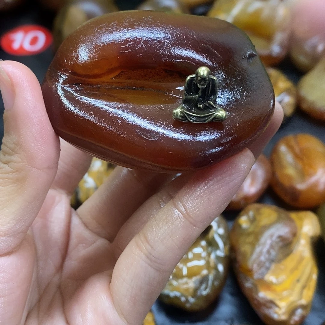 玛瑙/玉髓未镶嵌手把件