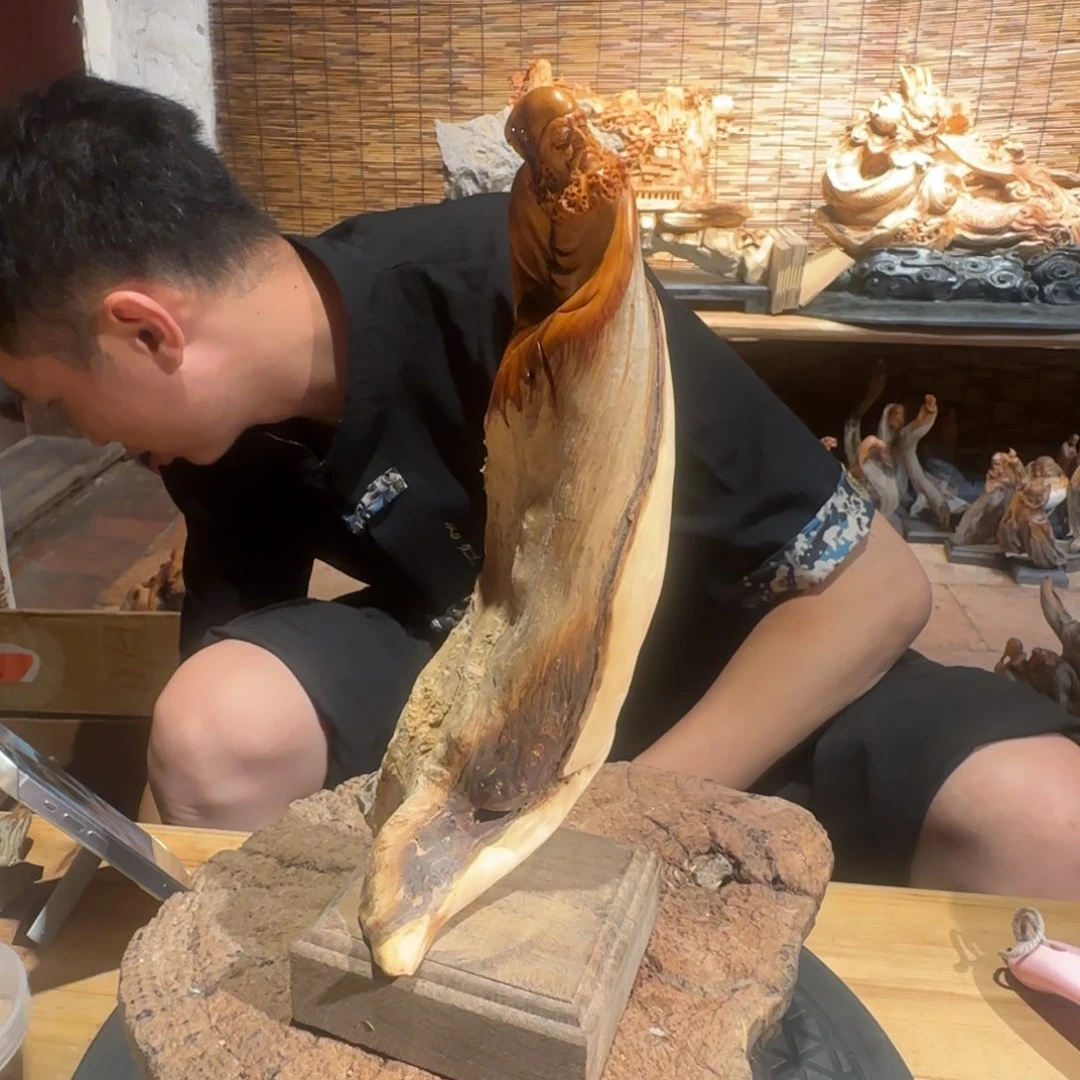 柏木（崖柏）岁**跎太行崖柏纯手工制作