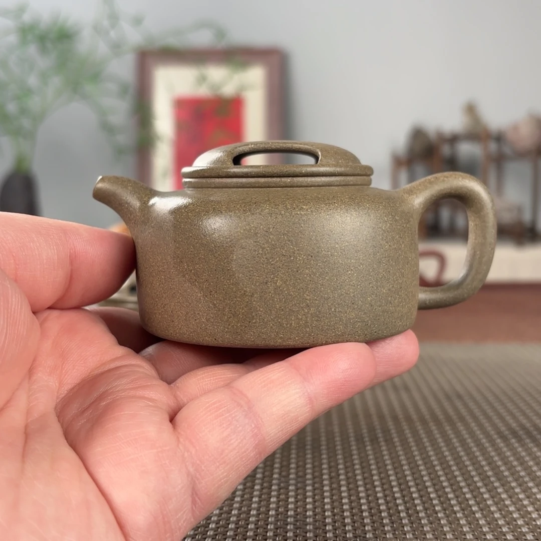 紫砂茶壶黄龙山原矿紫砂壶160