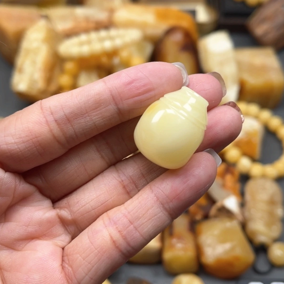 【闪购商品】未镶嵌定制琥珀天然琥珀蜜蜡原石定制