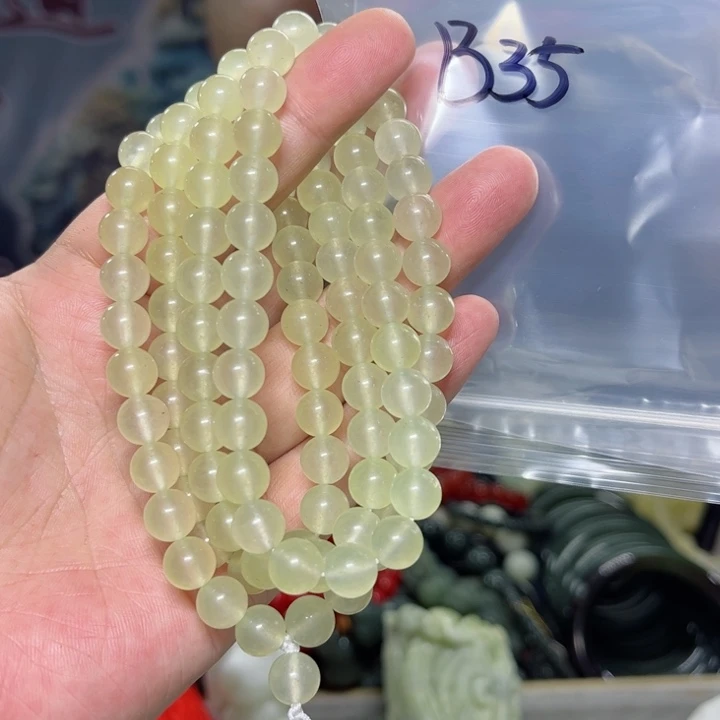 蛇纹石玉颈饰未镶嵌欣**荣