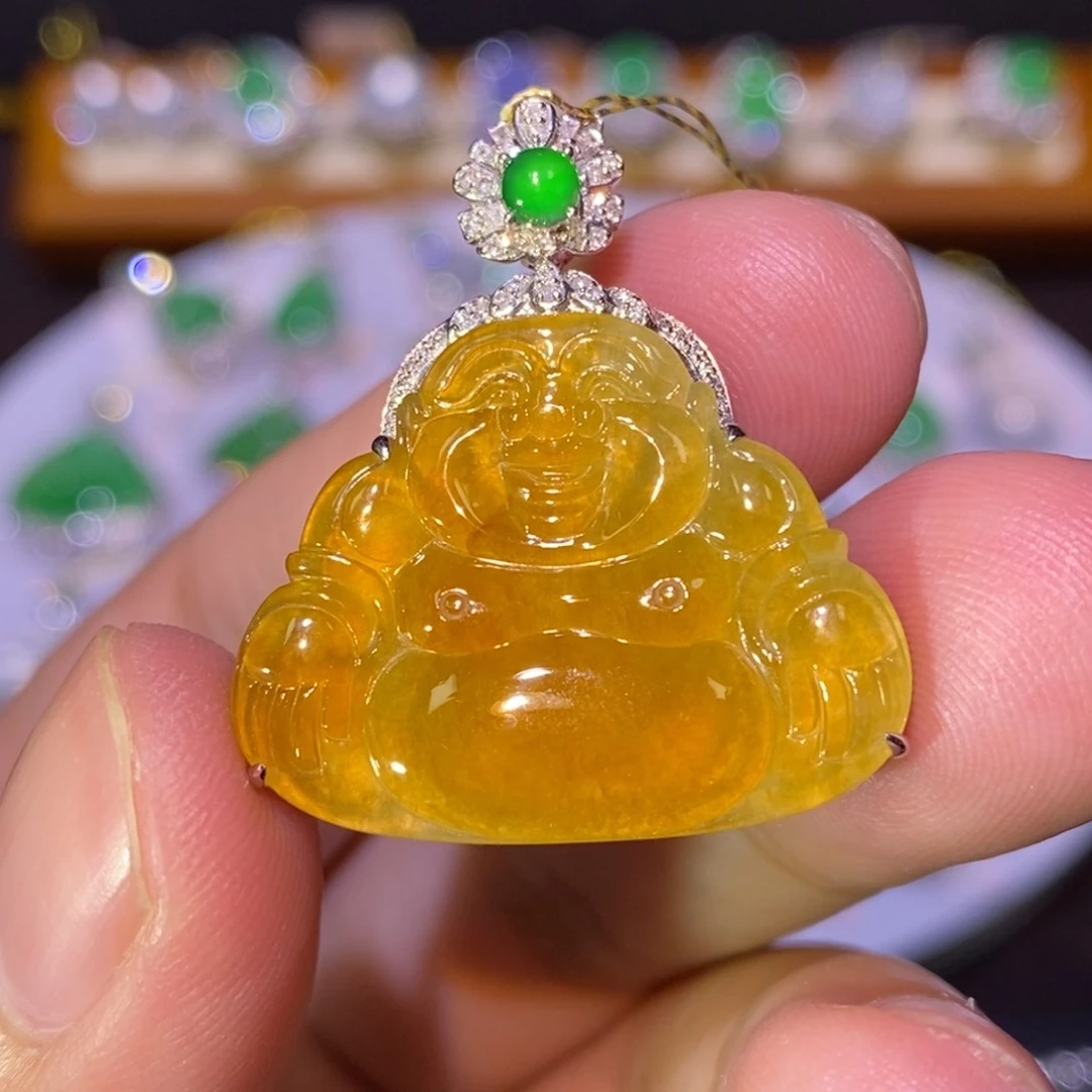 【闪购商品】套链18K金镶嵌翡翠