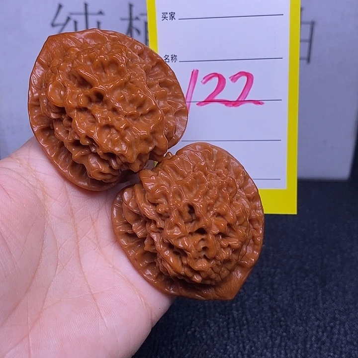 把件文玩核桃122/46.5官帽