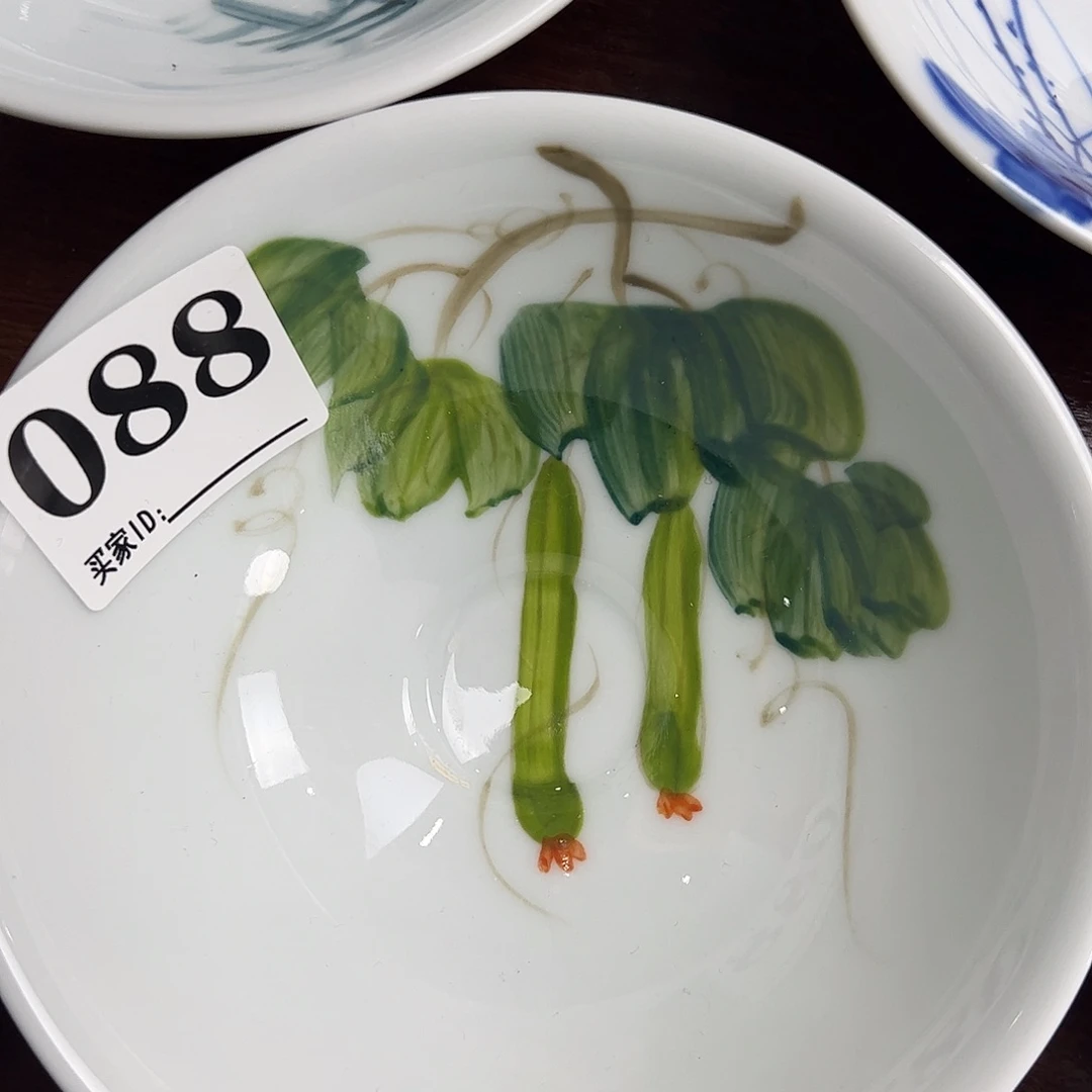 瓷片景德镇陶瓷手工手绘制作