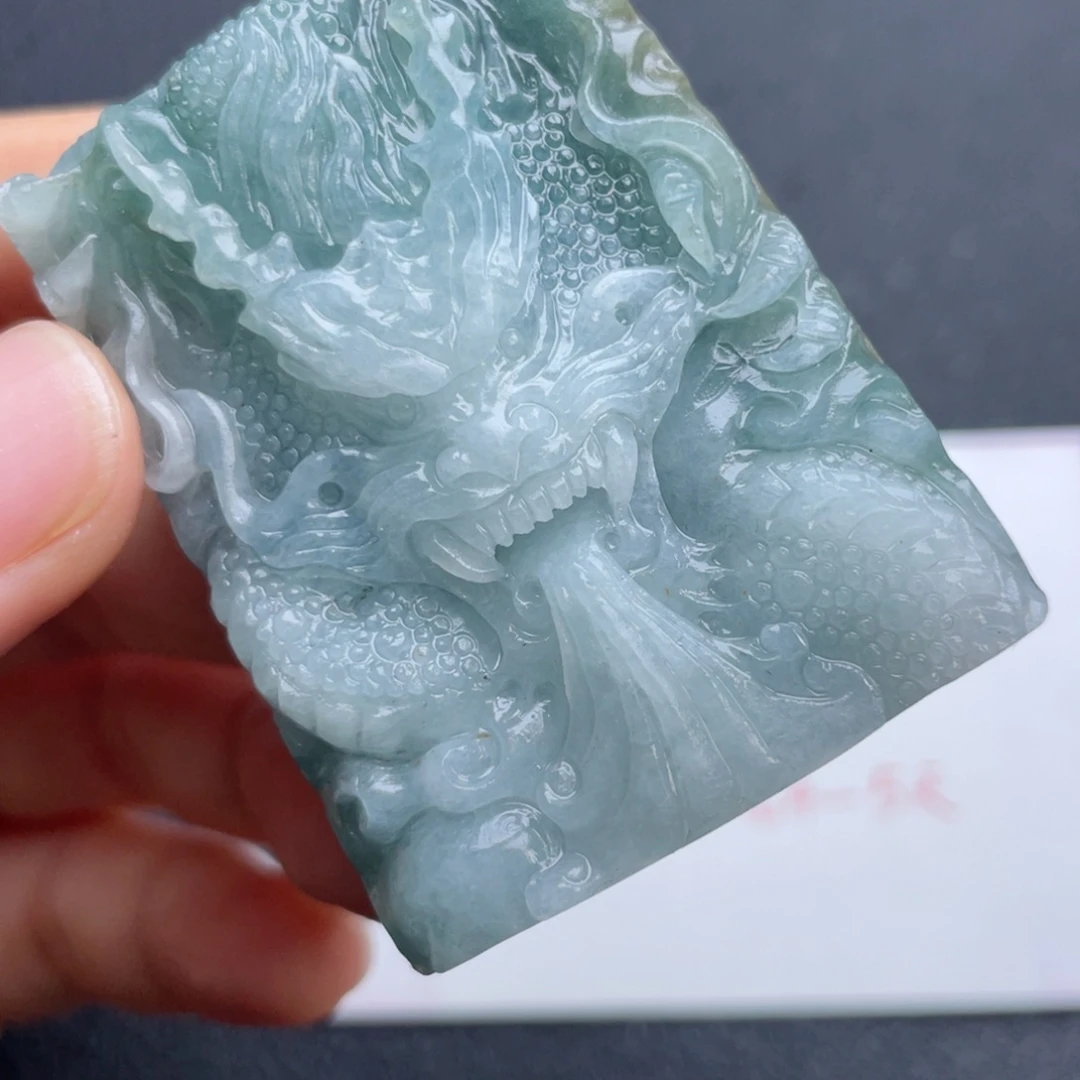 定制翡翠未镶嵌翡翠吊坠