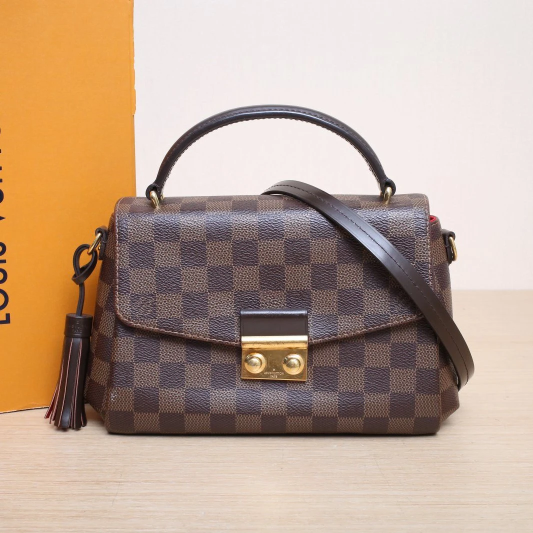 95新 LouisVuitton/路易威登 【娇】手柄邮差包PVC 2020 276335