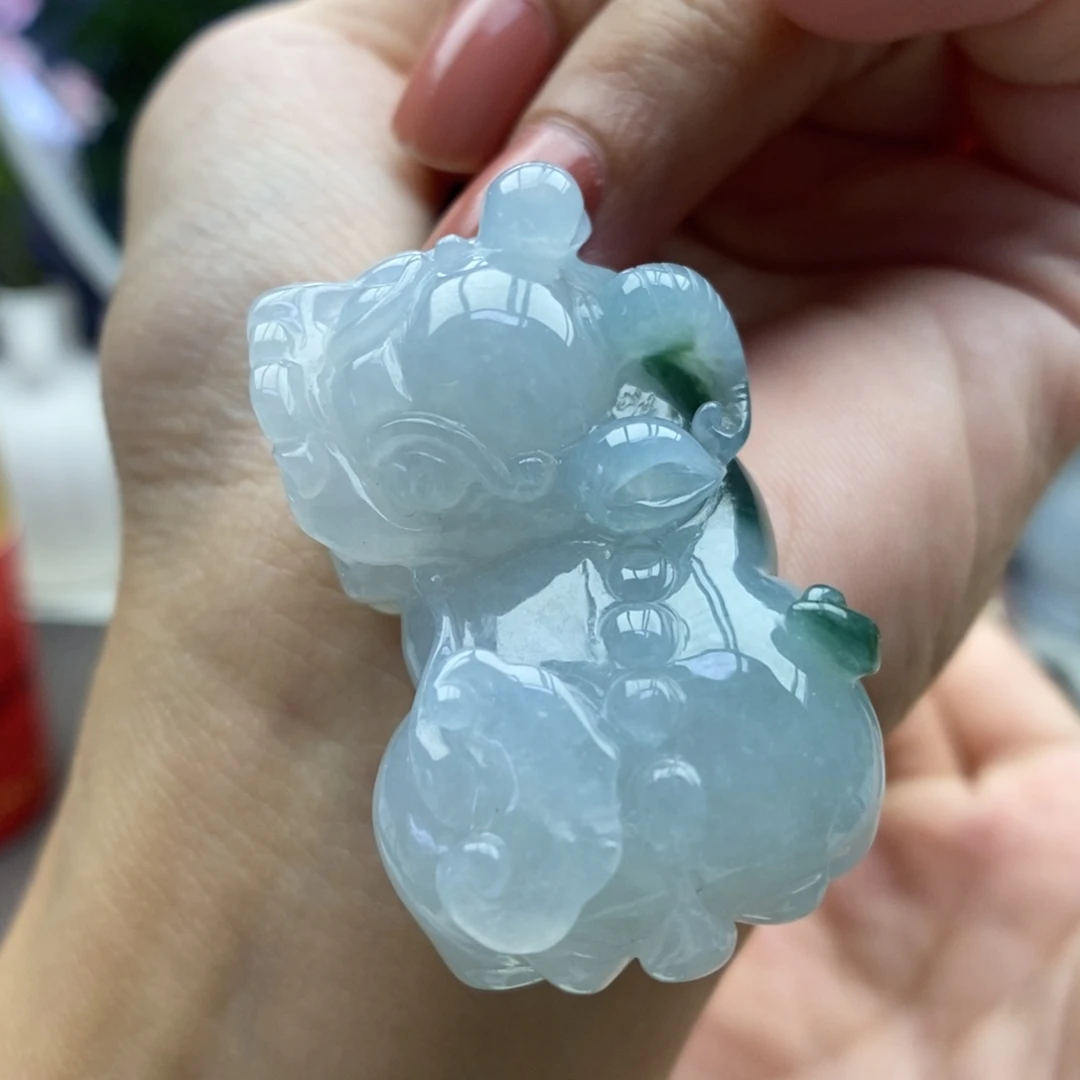 颈饰未镶嵌翡翠吊坠42