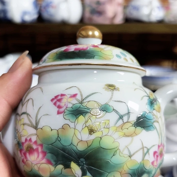 景德镇陶瓷小茶壶