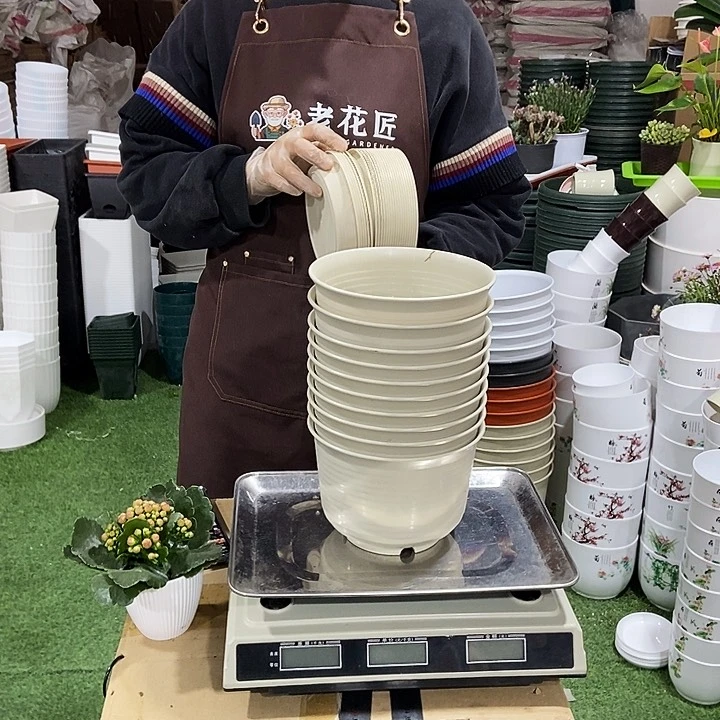 矮陶口18高12.5米色6个带拖