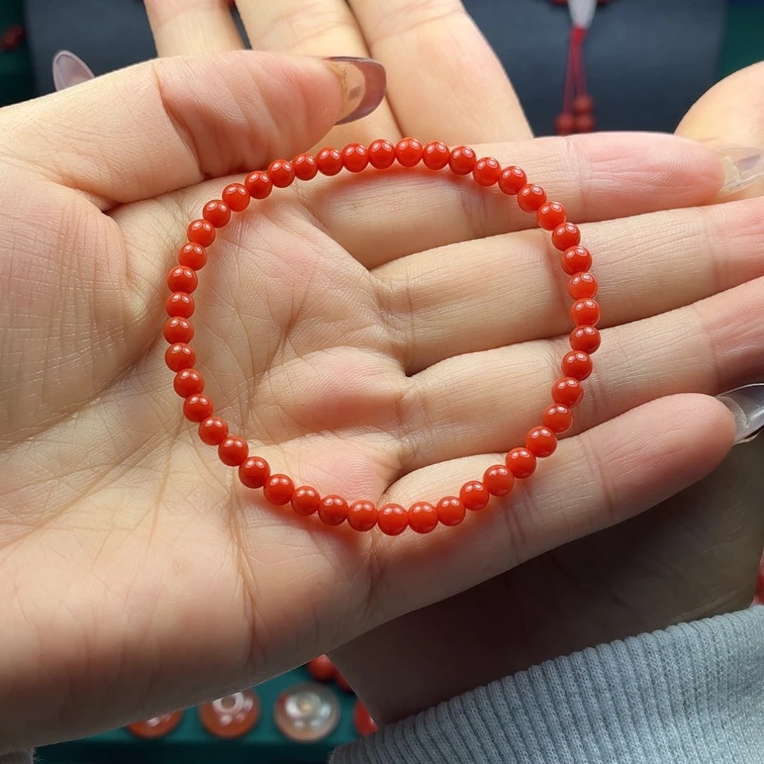 南红玛瑙未镶嵌颈饰