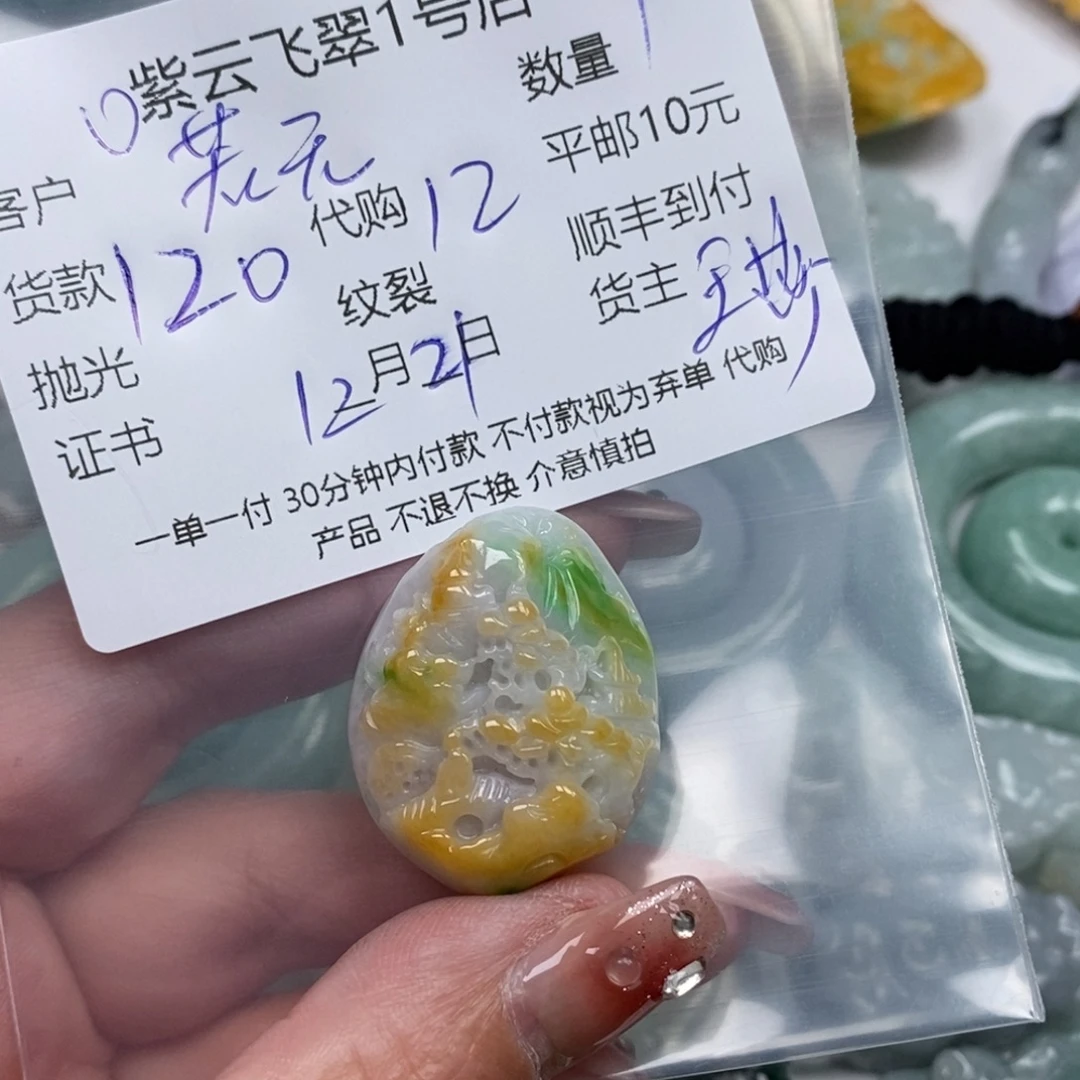 若***见翡翠未镶嵌颈饰翡翠