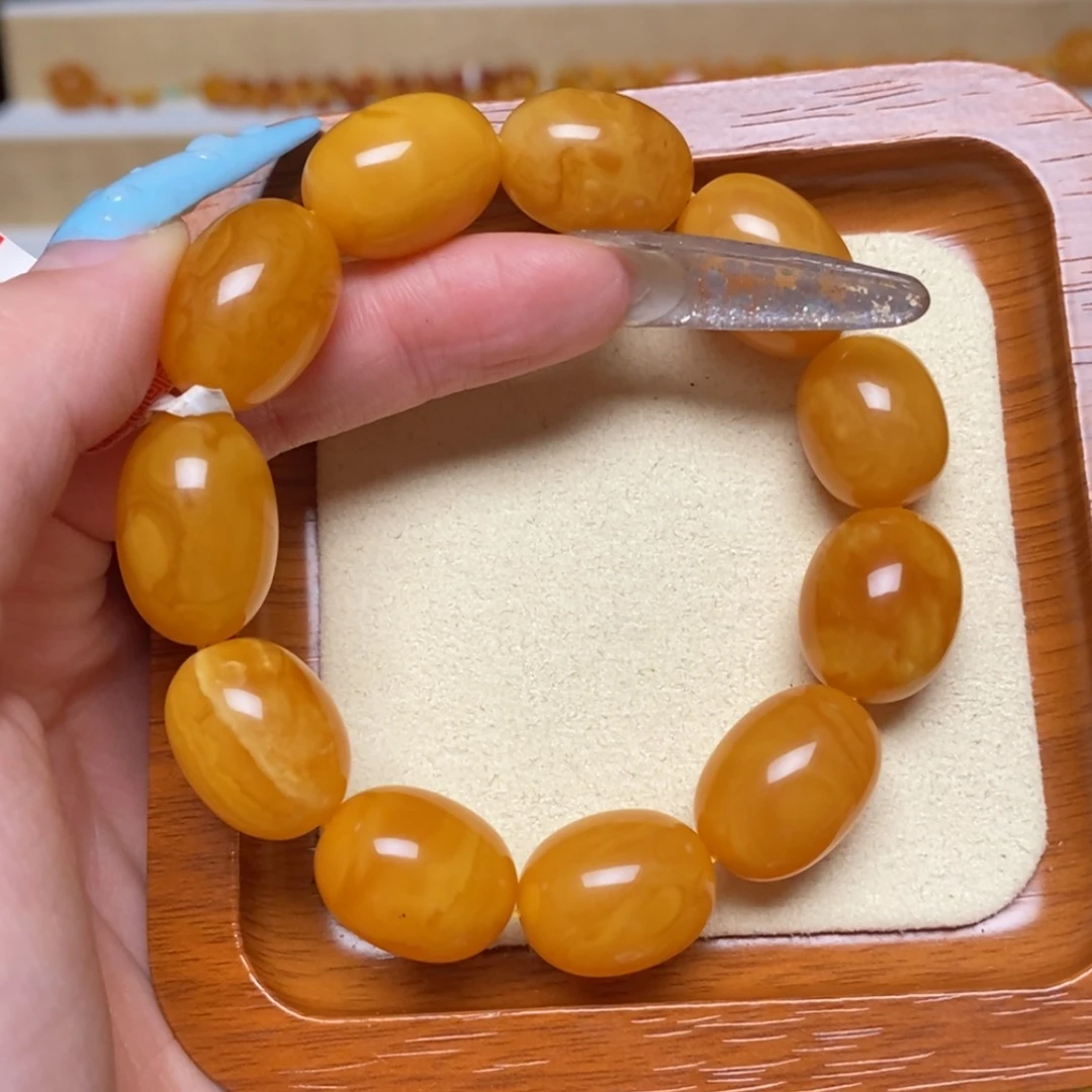 【闪购商品】未镶嵌蜜蜡手链手串