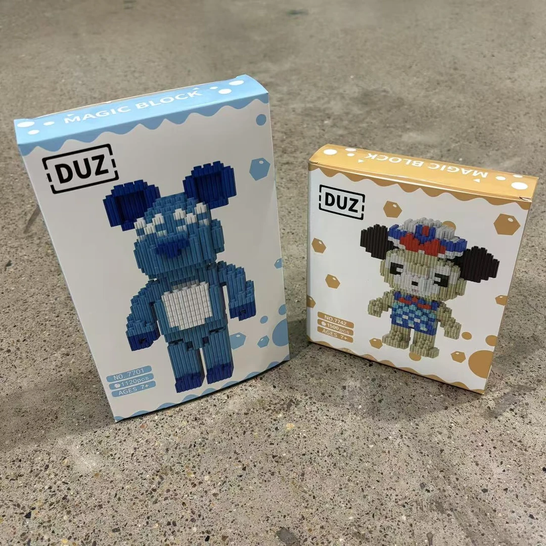 712卡通小颗粒积木