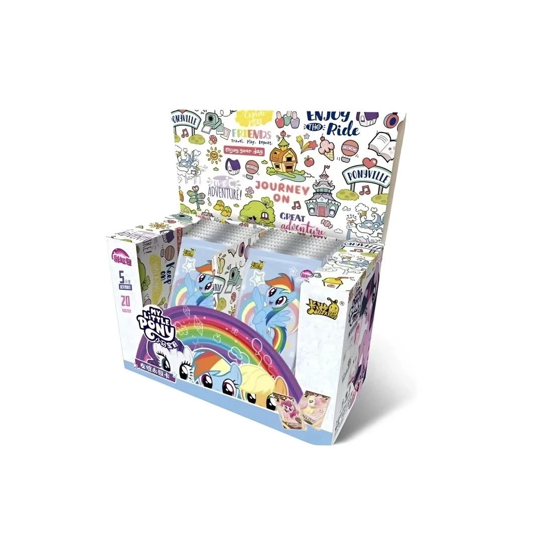 【新人福利】彩虹包第4弹小马宝莉卡片一整盒5元包