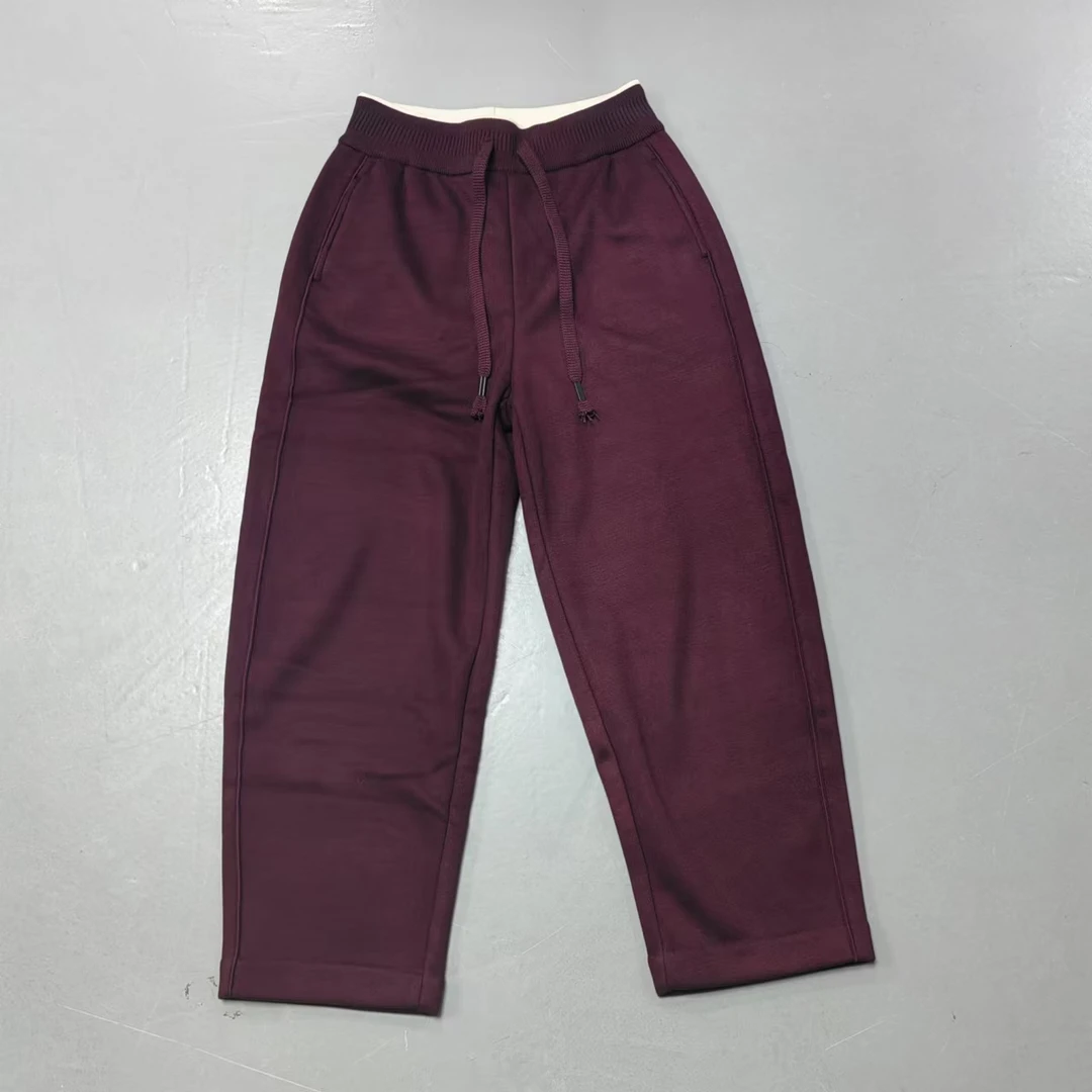 【南油玲姐】紫红色休闲裤82835