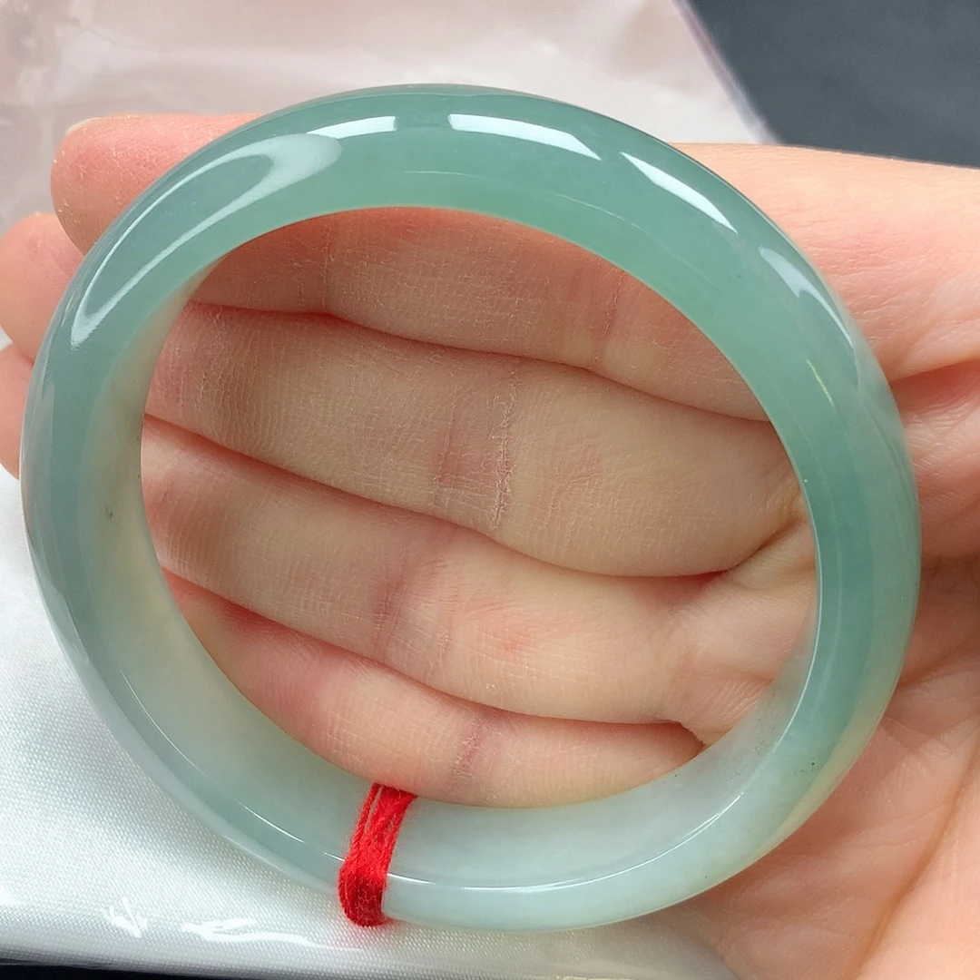 未镶嵌手镯翡翠，17号