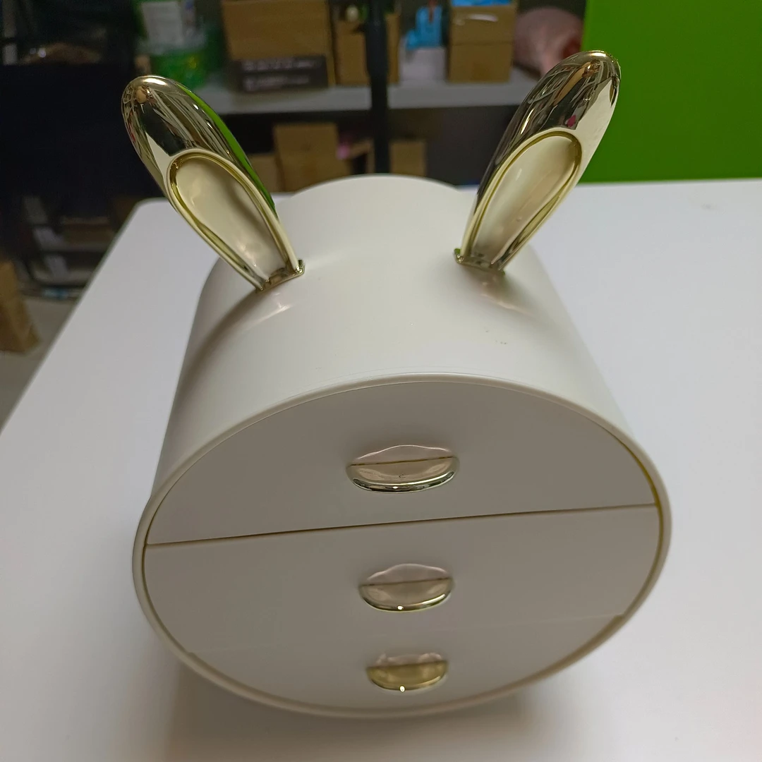 三层圆形收纳盒 塑料 CYL