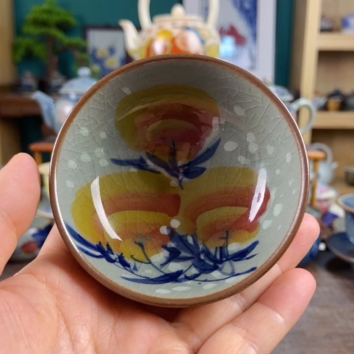 瓷片手工制作工艺精湛等特点为