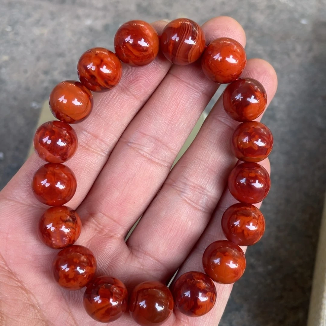 南红玛瑙单圈未镶嵌