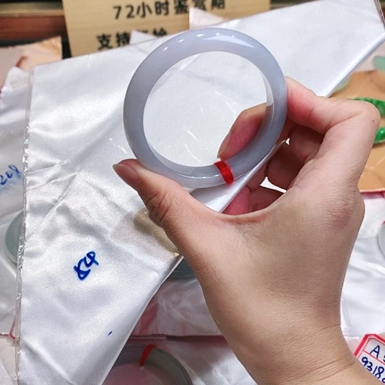 未镶嵌手镯翡翠7号，53-54