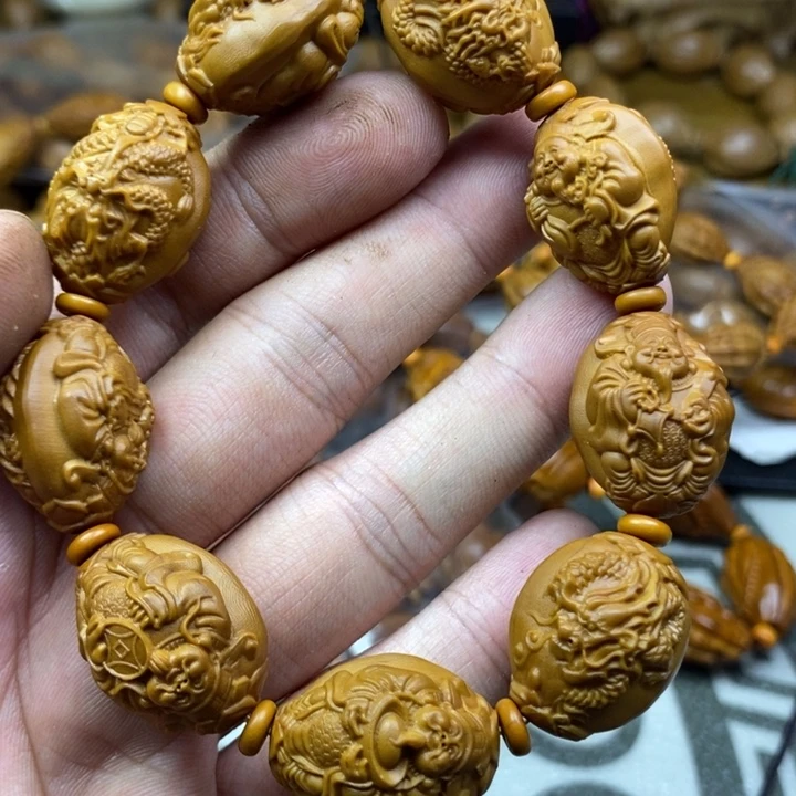 橄榄核手串/手链橄榄核雕工艺手串