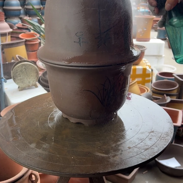 紫砂25+25平角 口径25×17